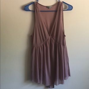 Charlotte Russe Mauv Onsie!